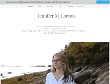Tablet Screenshot of jmlarson.com